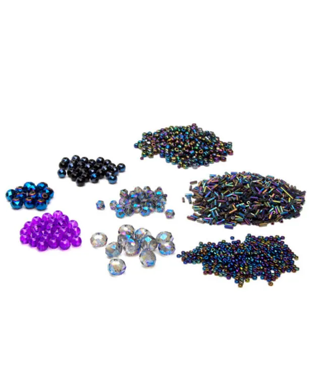 1840  Pc. Shimmer Bead Collection