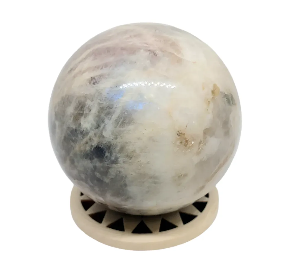 290G Moonstone Crystal Sphere