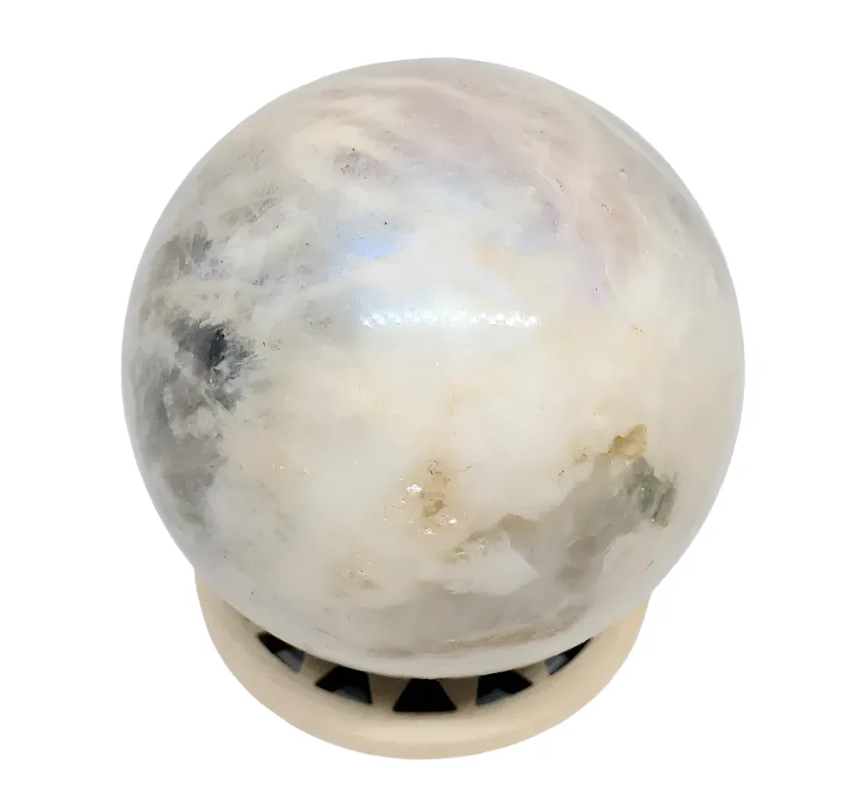 290G Moonstone Crystal Sphere