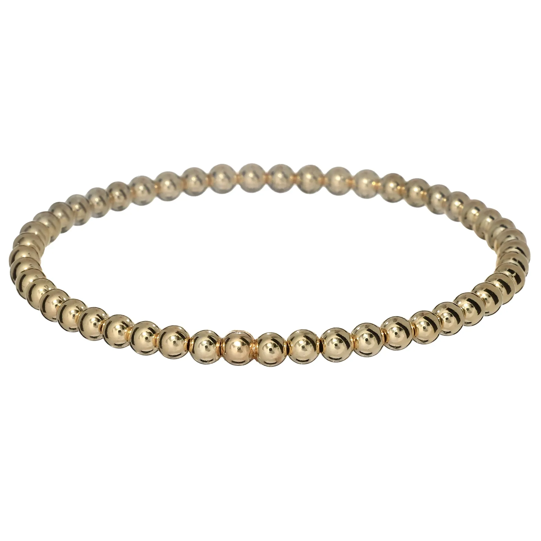 bara boheme | 14K Gold Filled "THE CLASSIC" Ball Beaded Bracelet