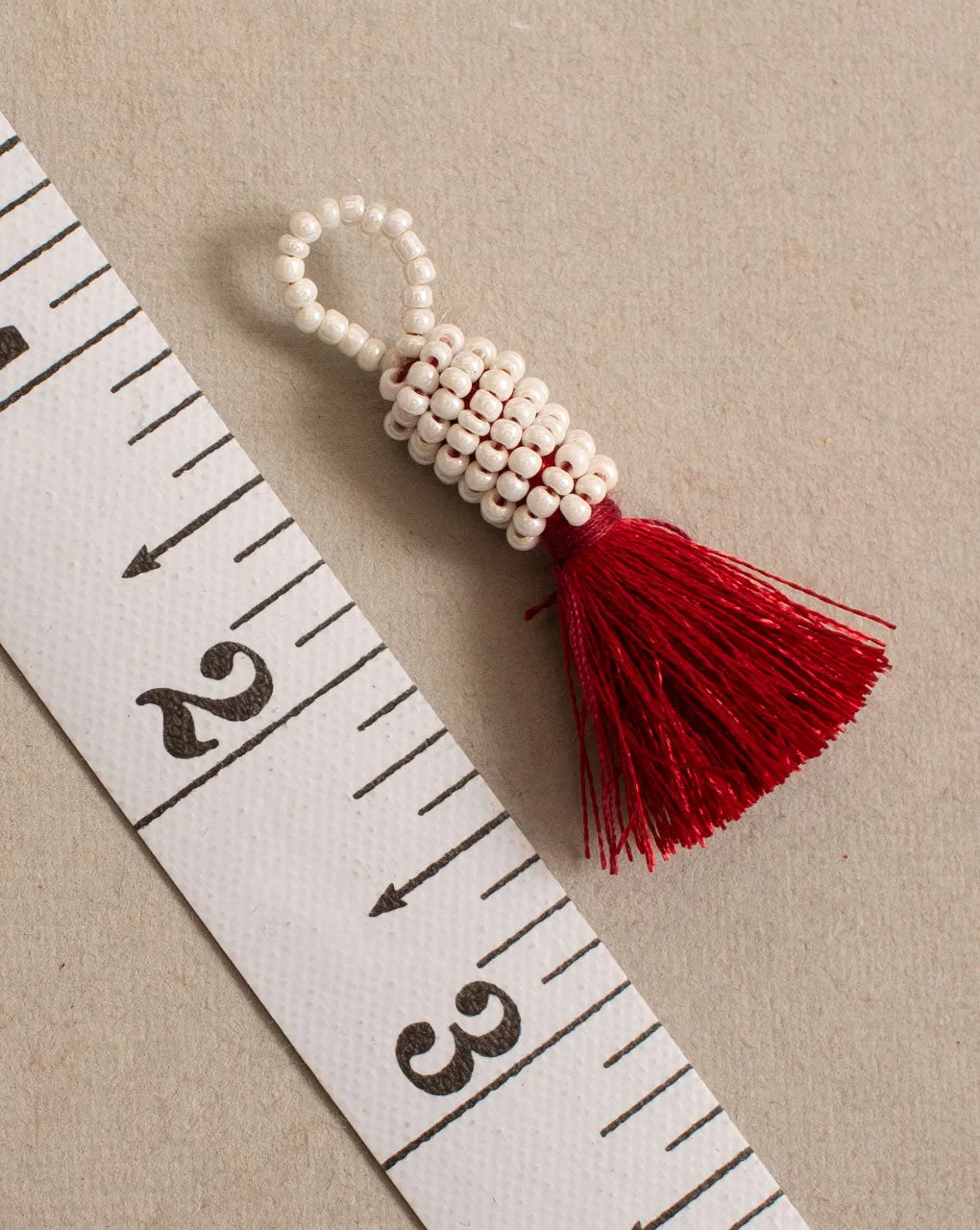 Beaded Jhumka Handcrafted Tassel