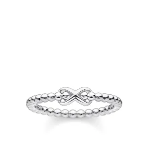 CHARMING COLLECTION INFINITY BEADED RING