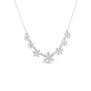 Diamond Daisy Chain Necklace