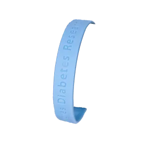 DRC - Light Blue Silicone Wristbands (25/Bag)