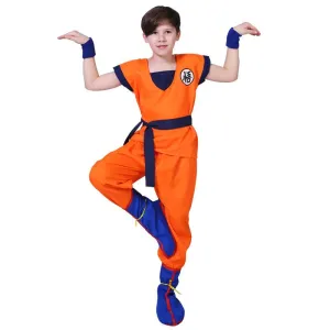 Halloween Dragon Ball Goku Costume Children Menswear Cosplay