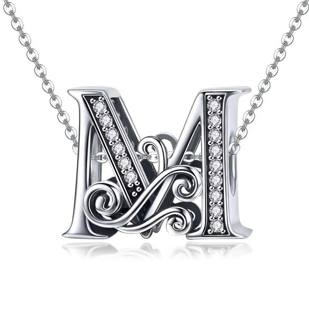 Letter M Initial Alphabet Charm