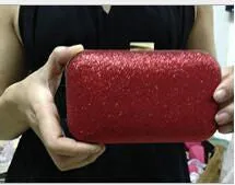 Luxury Glitter Women Wedding Bride Shoulder Bags Gold Evening Bags Party Day Clutches Purses Wallet Sequins Chain Handbags Li693