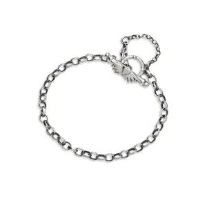 Medium Oval Belcher Bracelet