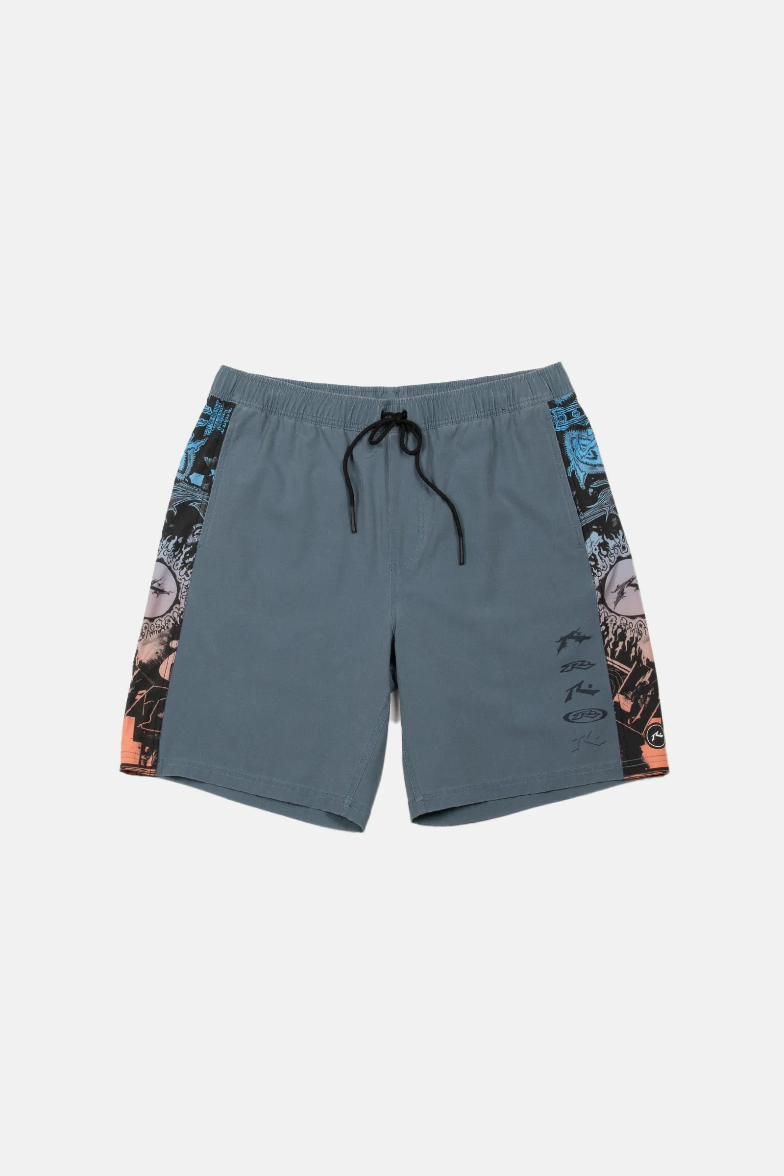 Rusty Lot and Tabouli Elastic Boardshorts