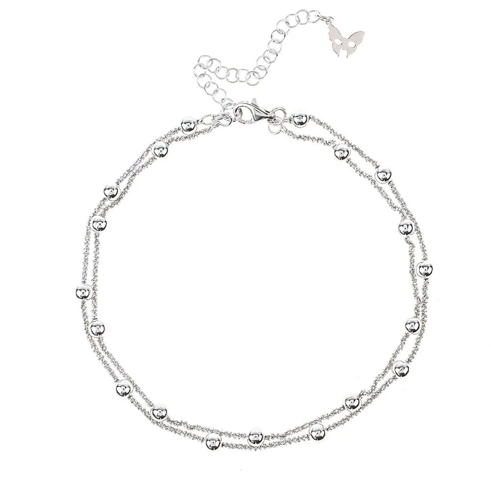 Silver Ankle Chain