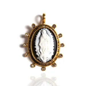 Virgin Cameo Large Medallion